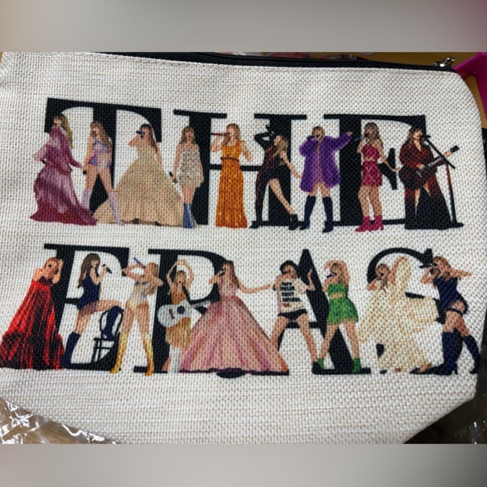 Taylor Swift Cosmetics Makeup Bag The Eras Tour